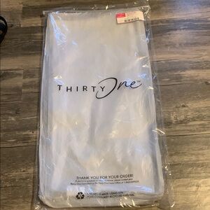 Thirty-One Clear Top-a-tote fits large utility tote